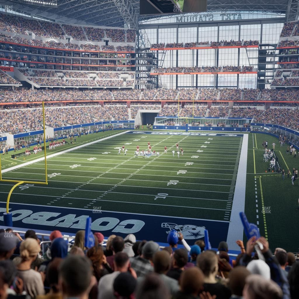 AT&T Stadium - Section 220 Seat View