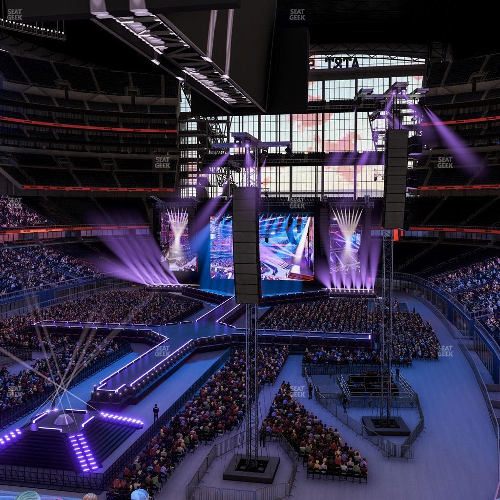 AT&T Stadium - Section 220 Seat View