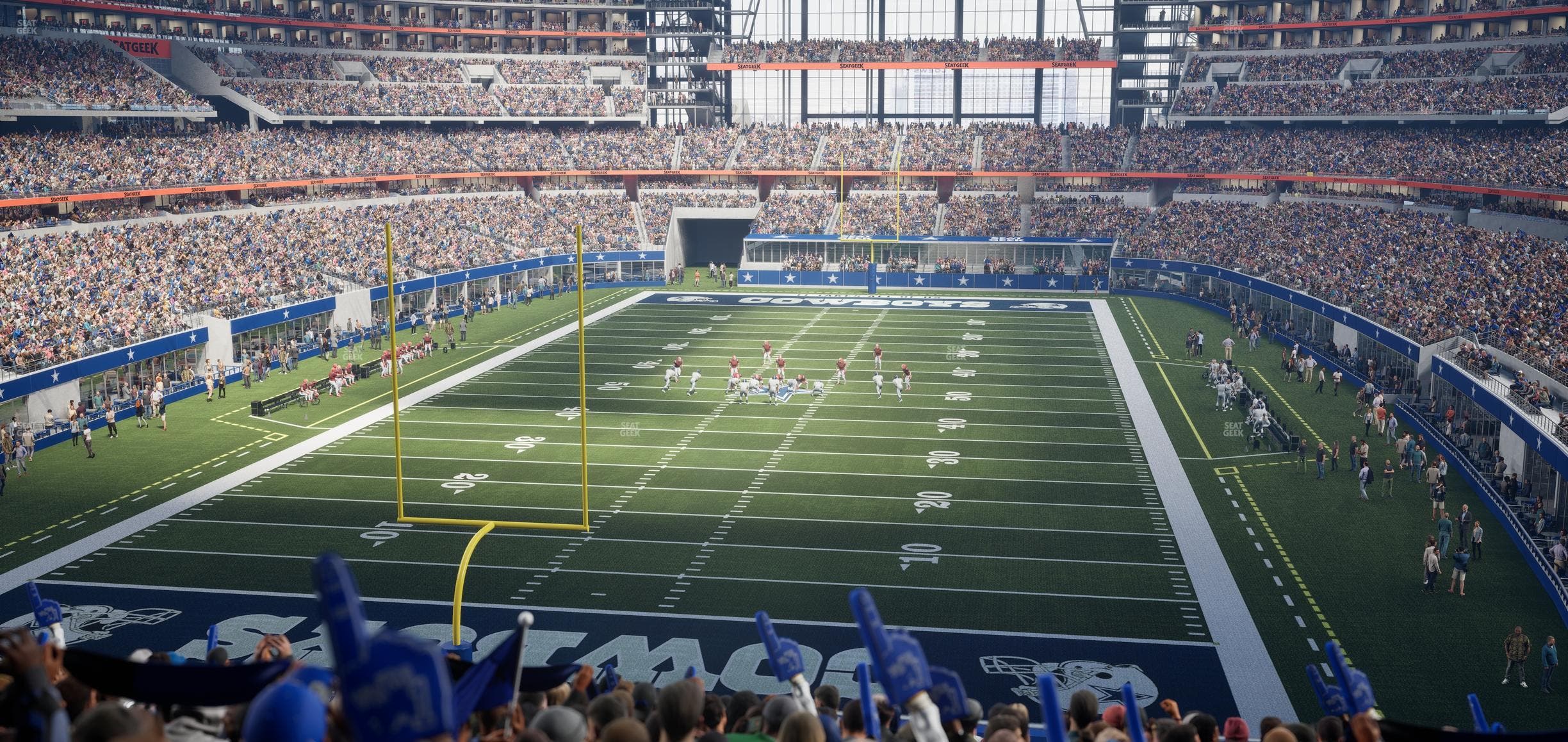 AT&T Stadium - Section 221 Seat View