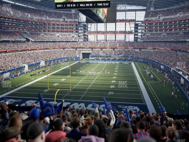 AT&T Stadium - Section 221 Seat View AT&T Stadium - Section 221 Seat View