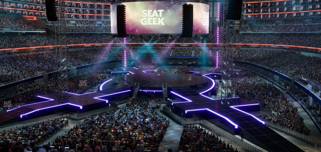 AT&T Stadium - Section 221 Seat View