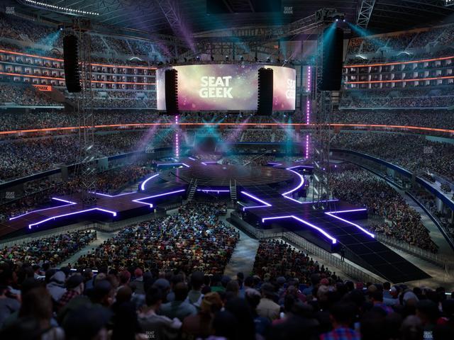 AT&T Stadium - Section 221 Seat View