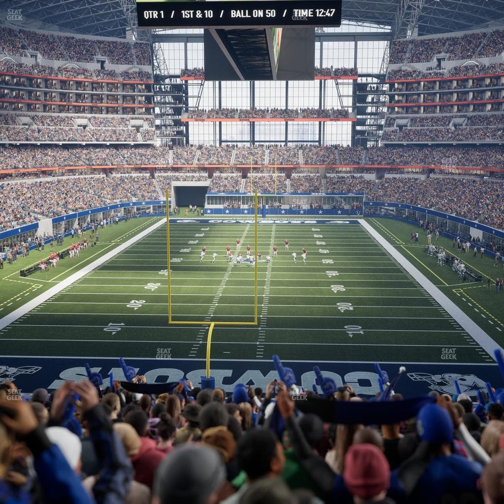 AT&T Stadium - Section 222 Seat View