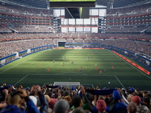 AT&T Stadium - Section 222 Seat View