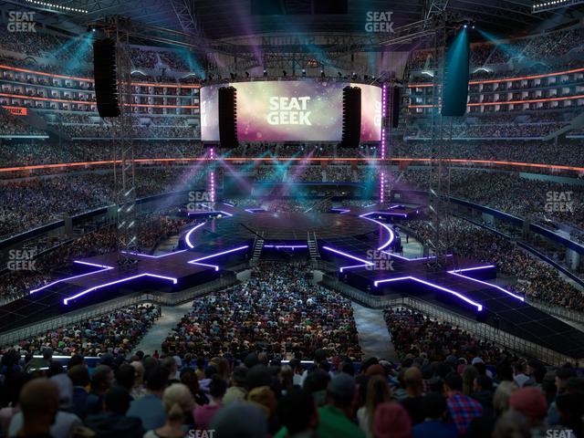 AT&T Stadium - Section 222 Seat View