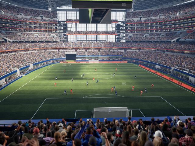 AT&T Stadium - Section 223 Seat View