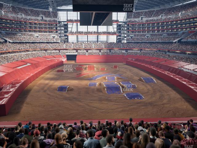 AT&T Stadium - Section 223 Seat View AT&T Stadium - Section 223 Seat View