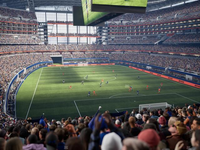 AT&T Stadium - Section 225 Seat View