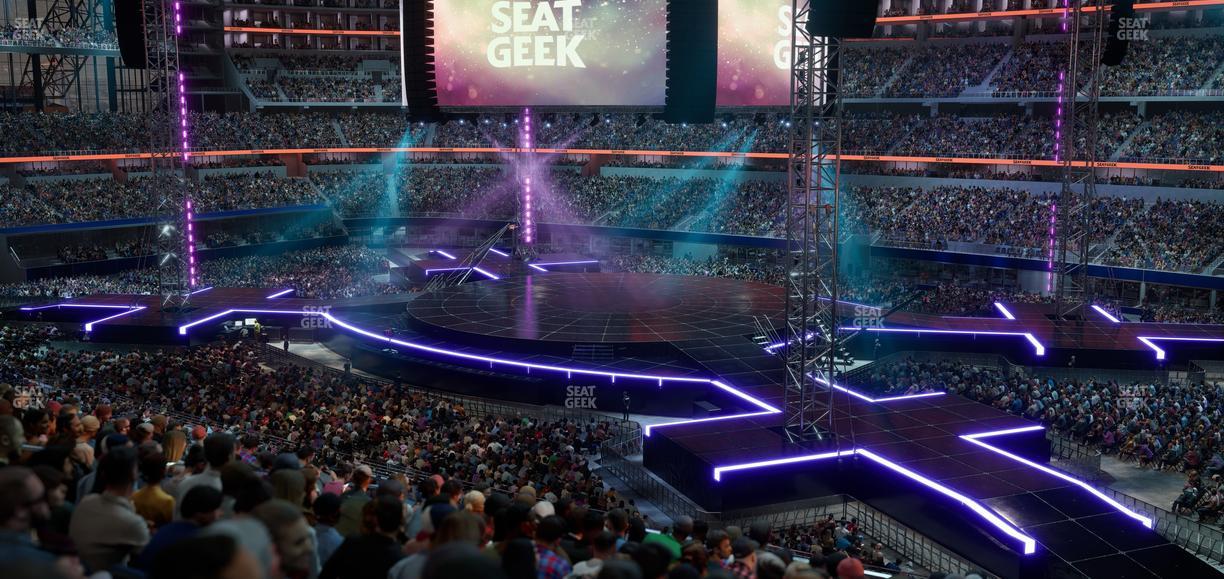 AT&T Stadium - Section 230 Seat View