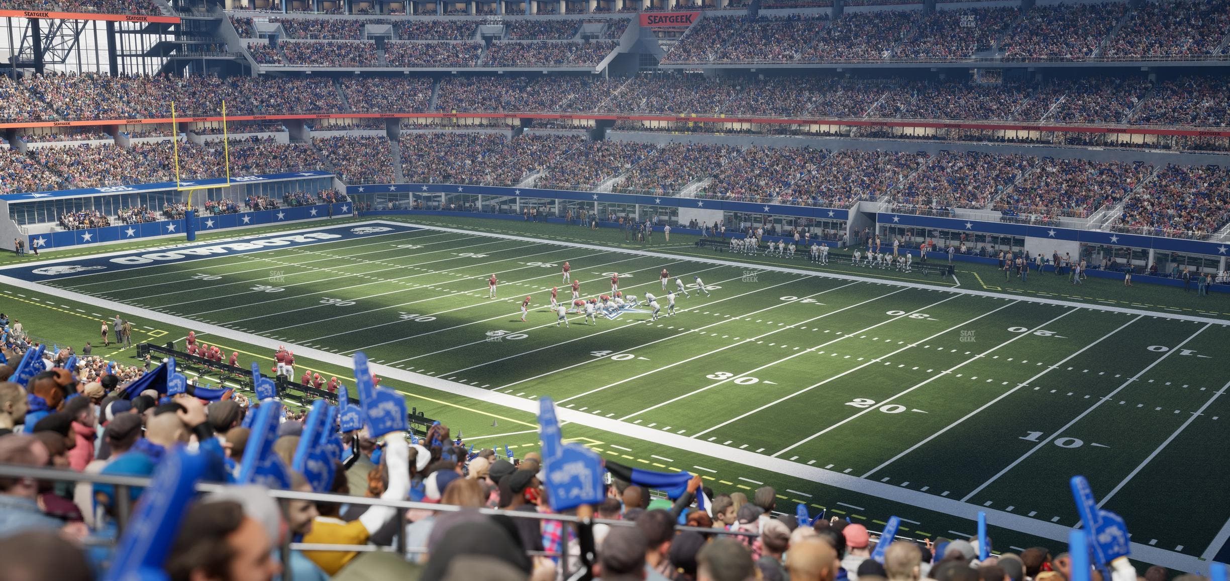 AT&T Stadium - Section 230 Seat View