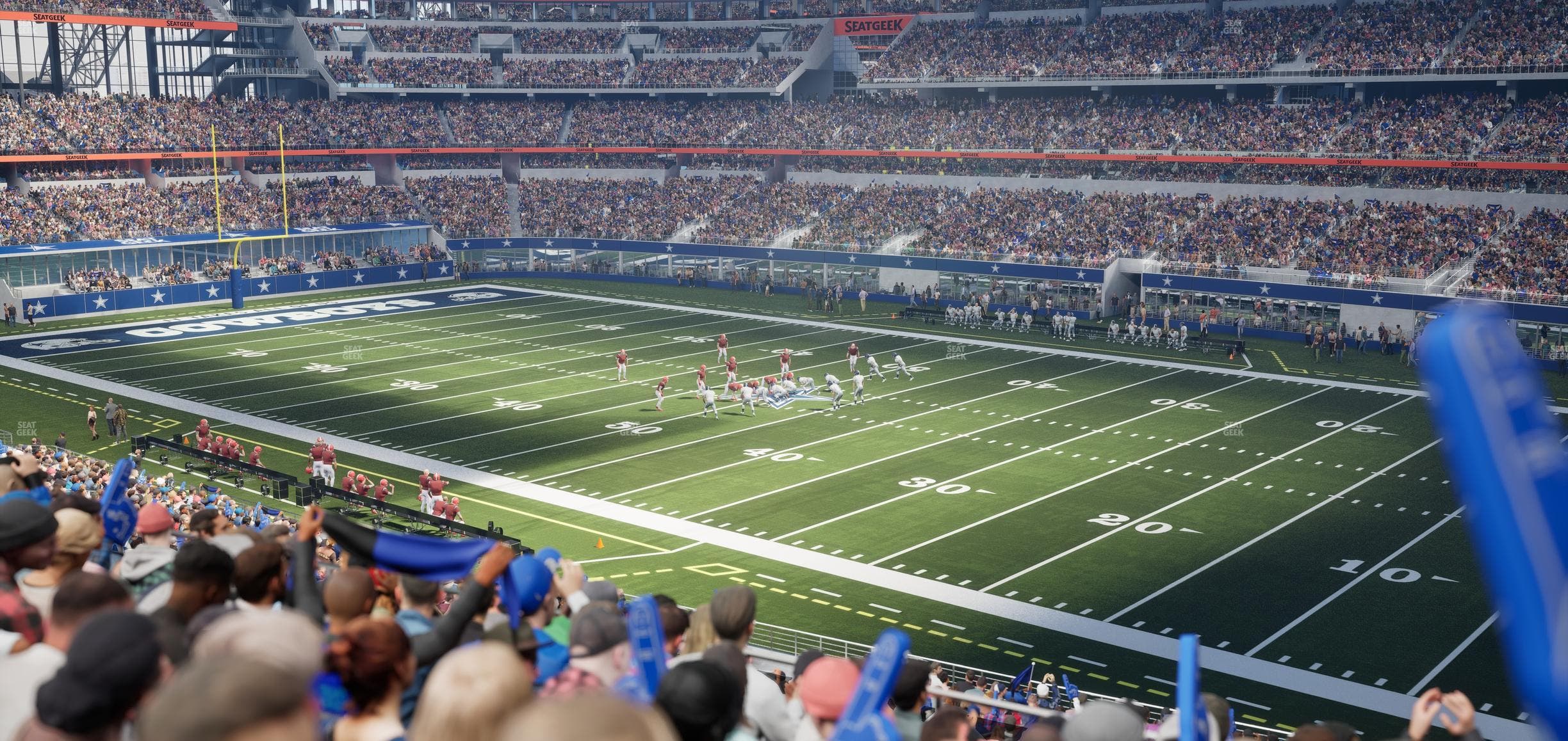 AT&T Stadium - Section 230 Seat View