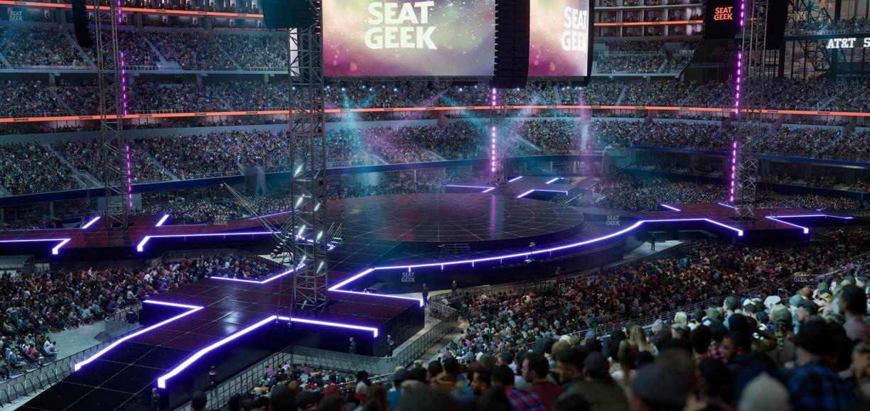 AT&T Stadium - Section 240 Seat View