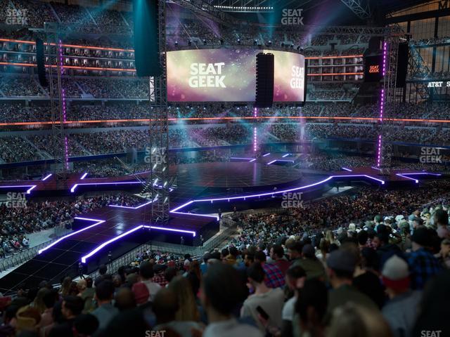 AT&T Stadium - Section 240 Seat View