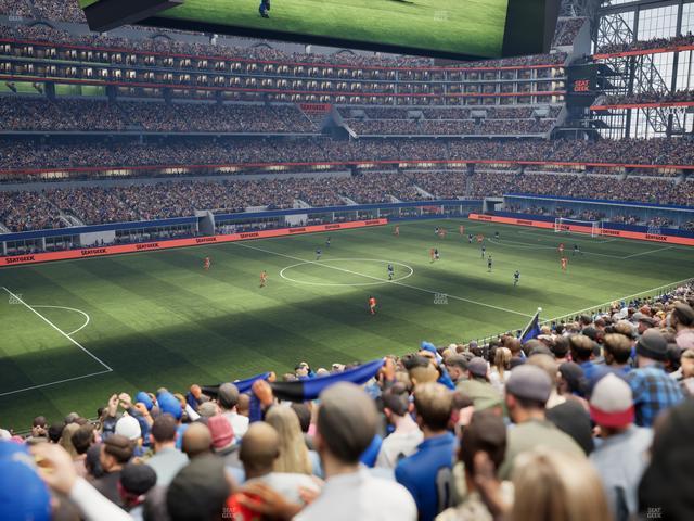 AT&T Stadium - Section 240 Seat View