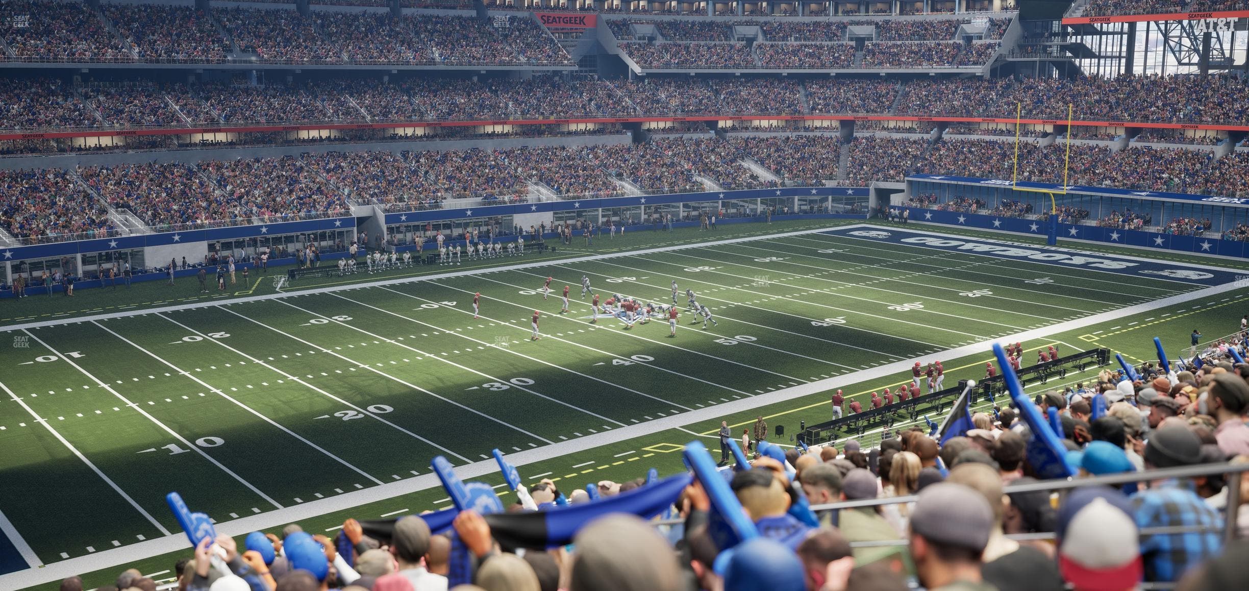 AT&T Stadium - Section 240 Seat View