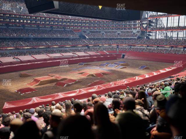 AT&T Stadium - Section 241 Seat View AT&T Stadium - Section 241 Seat View