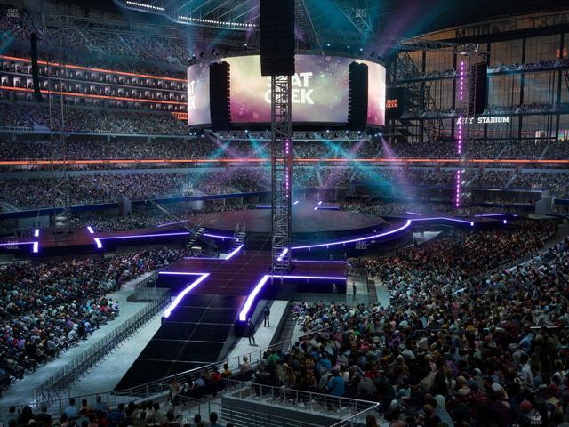 AT&T Stadium - Section 242 Seat View