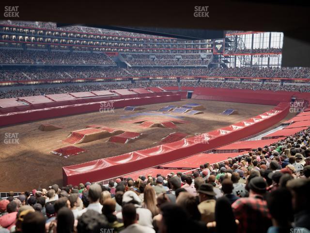 AT&T Stadium - Section 242 Seat View AT&T Stadium - Section 242 Seat View