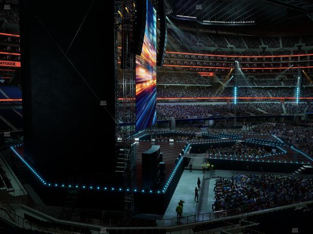 AT&T Stadium - Section 242 Seat View