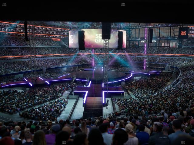 AT&T Stadium - Section 243 Seat View