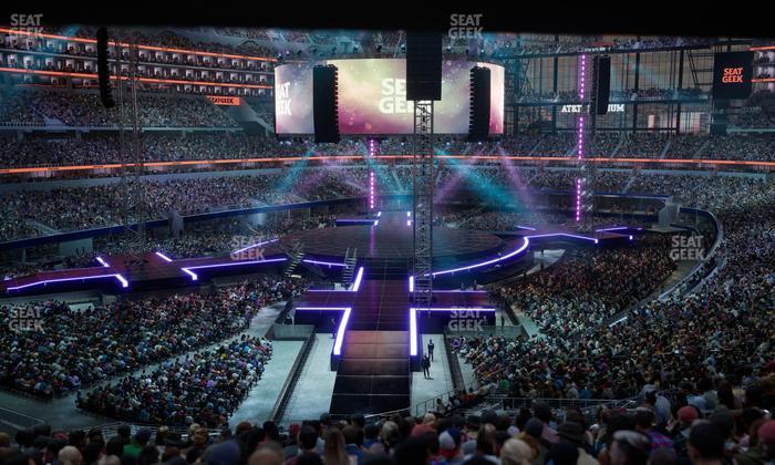 AT&T Stadium - Section 243 Seat View