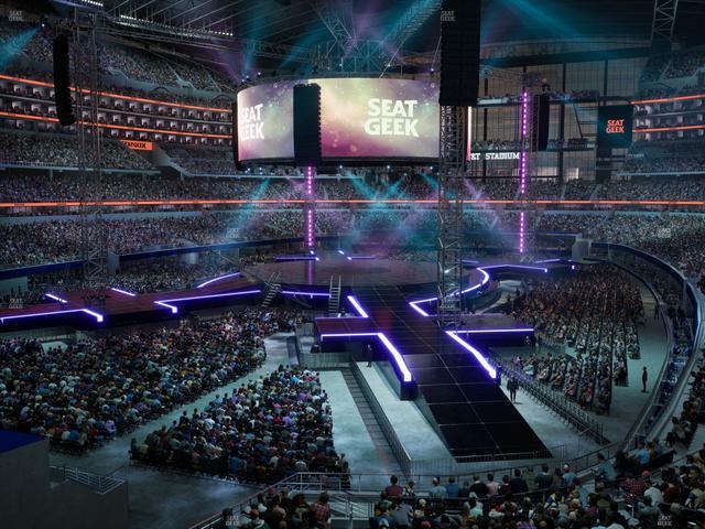 AT&T Stadium - Section 244 Seat View