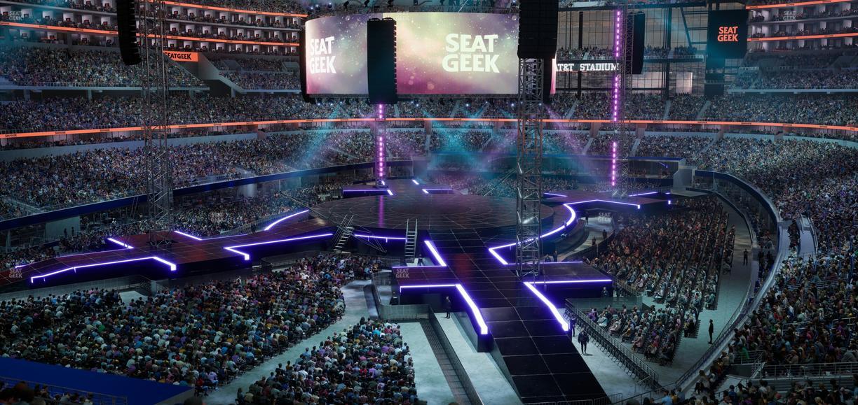 AT&T Stadium - Section 244 Seat View