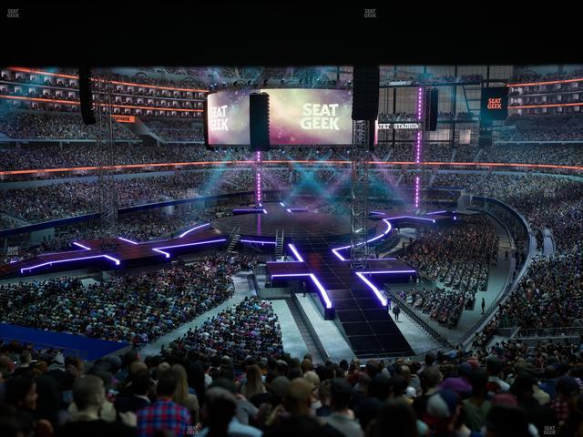 AT&T Stadium - Section 244 Seat View