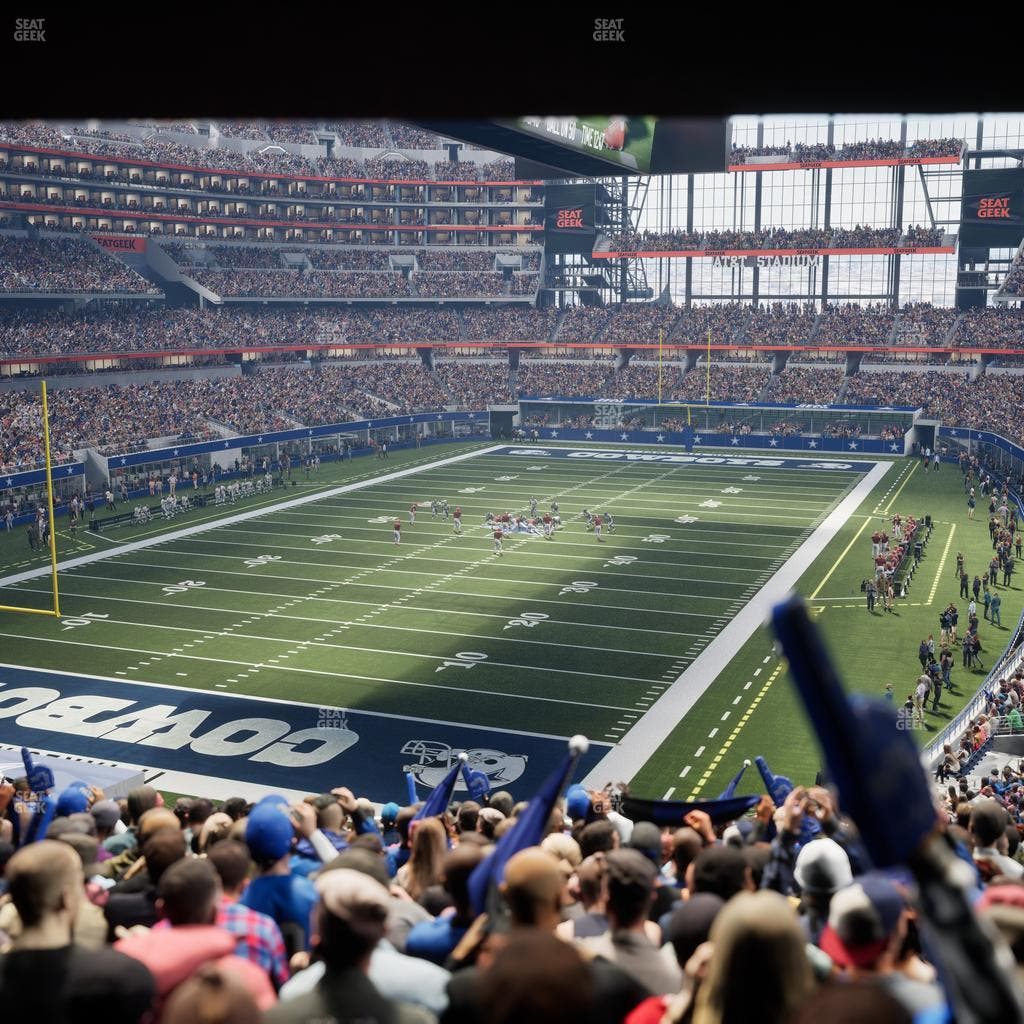 AT&T Stadium - Section 244 Seat View