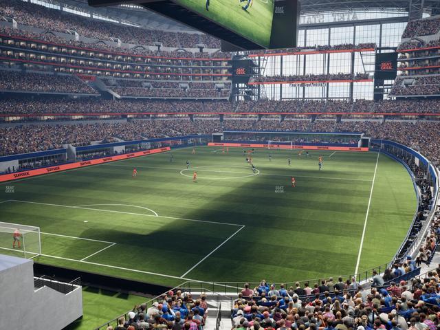 AT&T Stadium - Section 244 Seat View