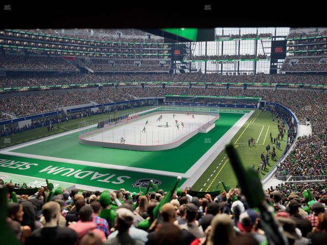 AT&T Stadium - Section 244 Seat View