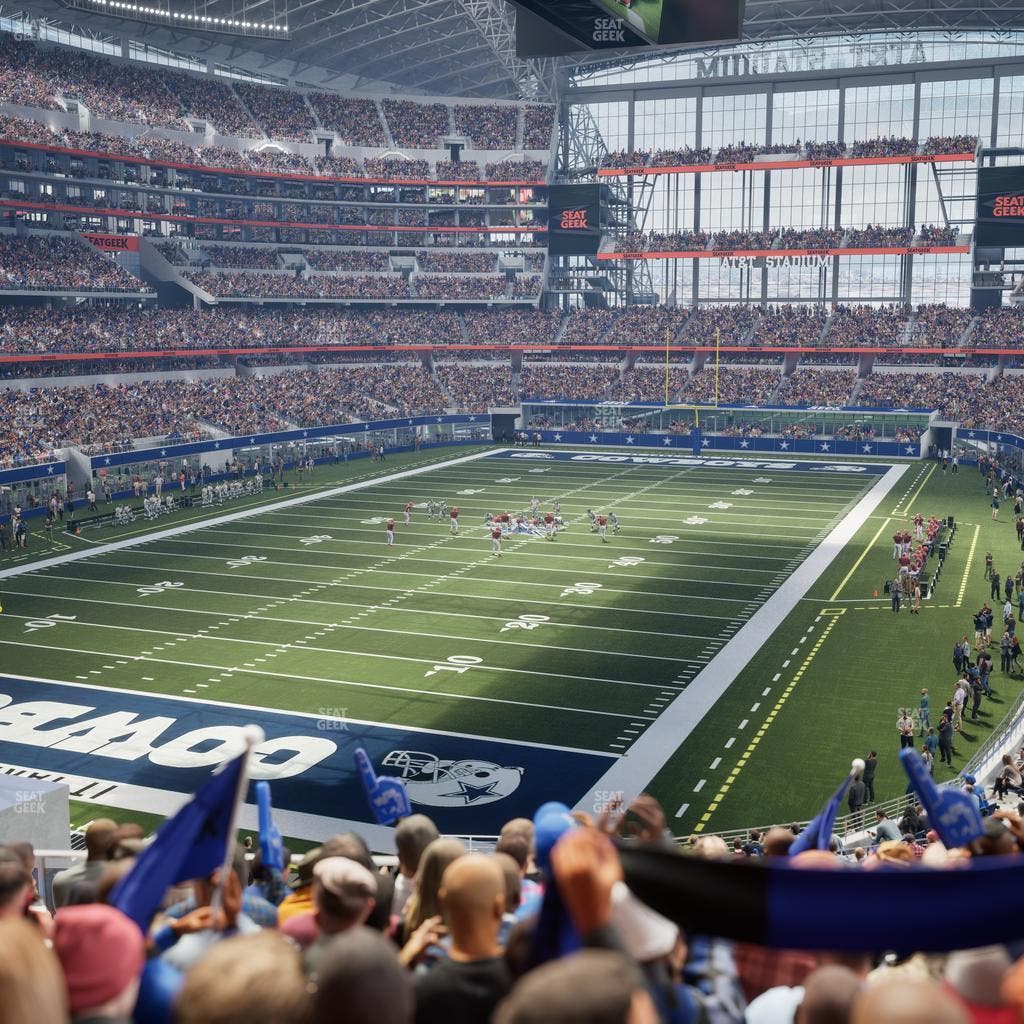 AT&T Stadium - Section 244 Seat View