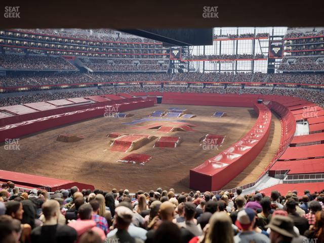 AT&T Stadium - Section 244 Seat View AT&T Stadium - Section 244 Seat View