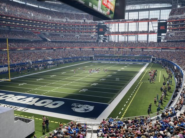 AT&T Stadium - Section 244 Seat View