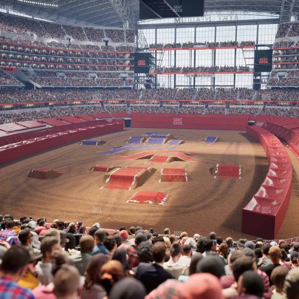 AT&T Stadium - Section 245 Seat View