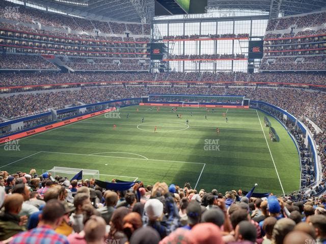 AT&T Stadium - Section 245 Seat View