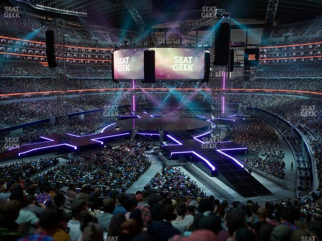 AT&T Stadium - Section 245 Seat View