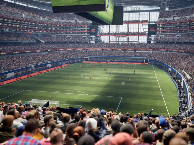 AT&T Stadium - Section 245 Seat View