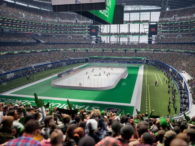 AT&T Stadium - Section 245 Seat View