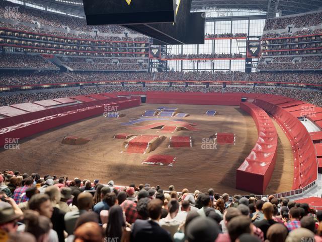 AT&T Stadium - Section 245 Seat View AT&T Stadium - Section 245 Seat View