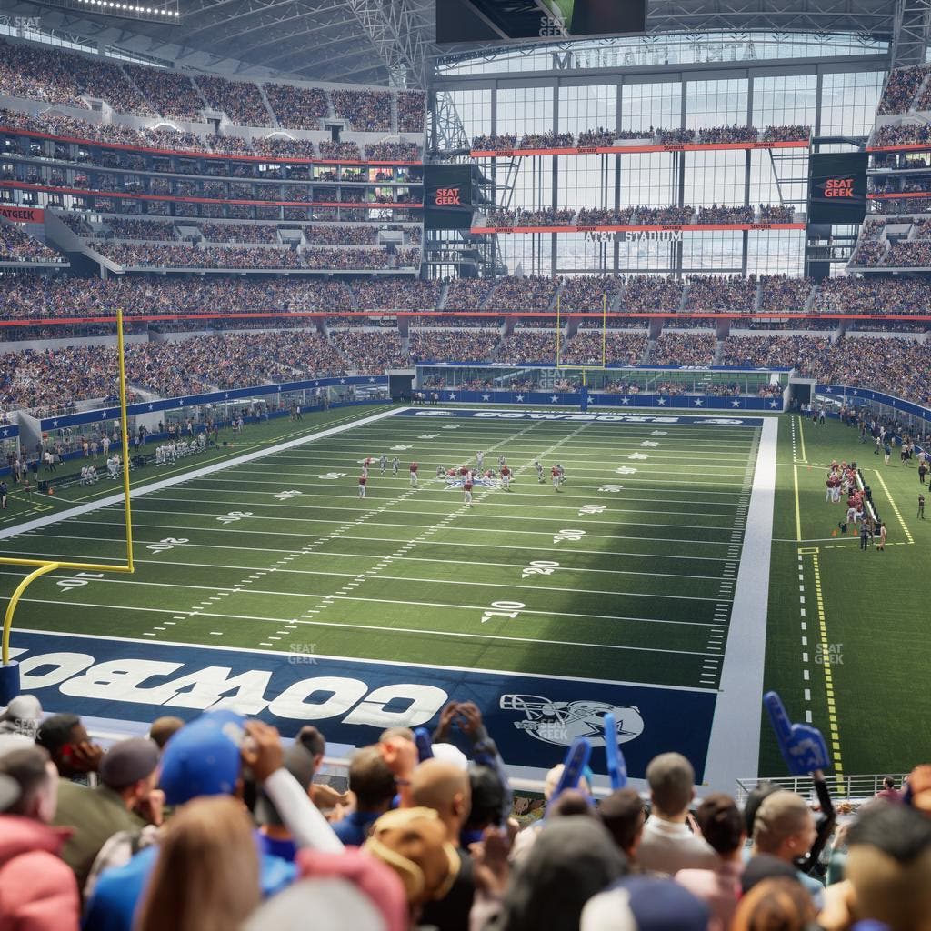 AT&T Stadium - Section 245 Seat View