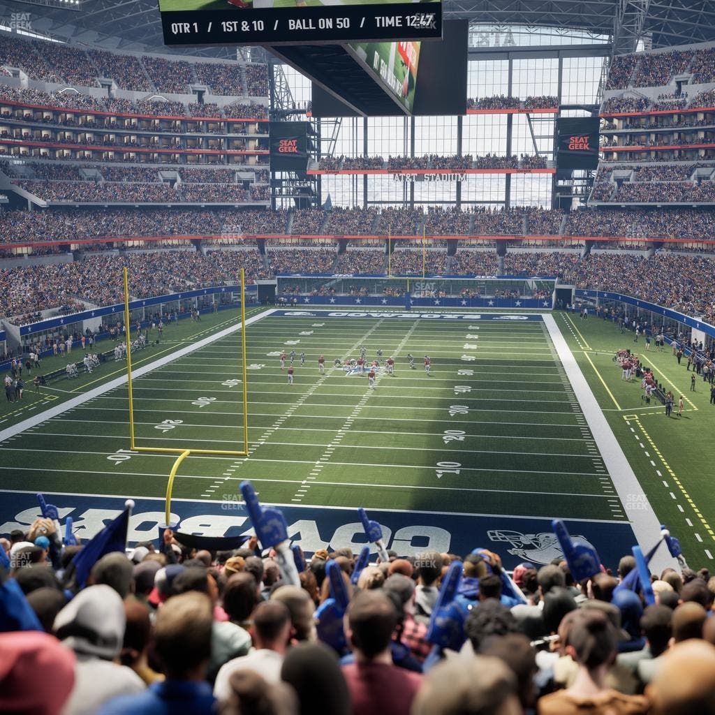 AT&T Stadium - Section 246 Seat View