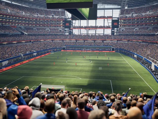 AT&T Stadium - Section 246 Seat View