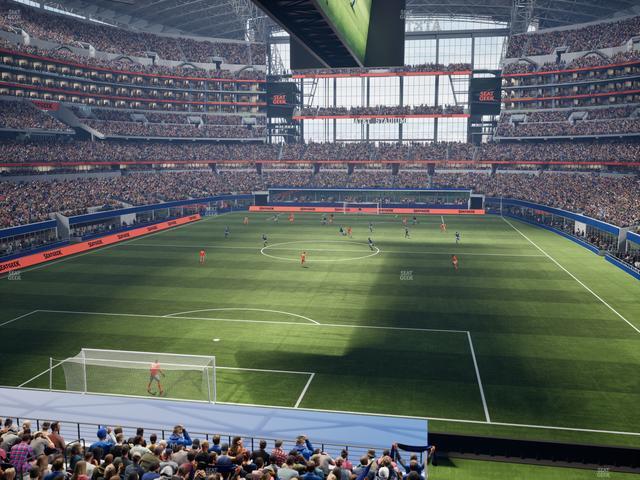 AT&T Stadium - Section 246 Seat View