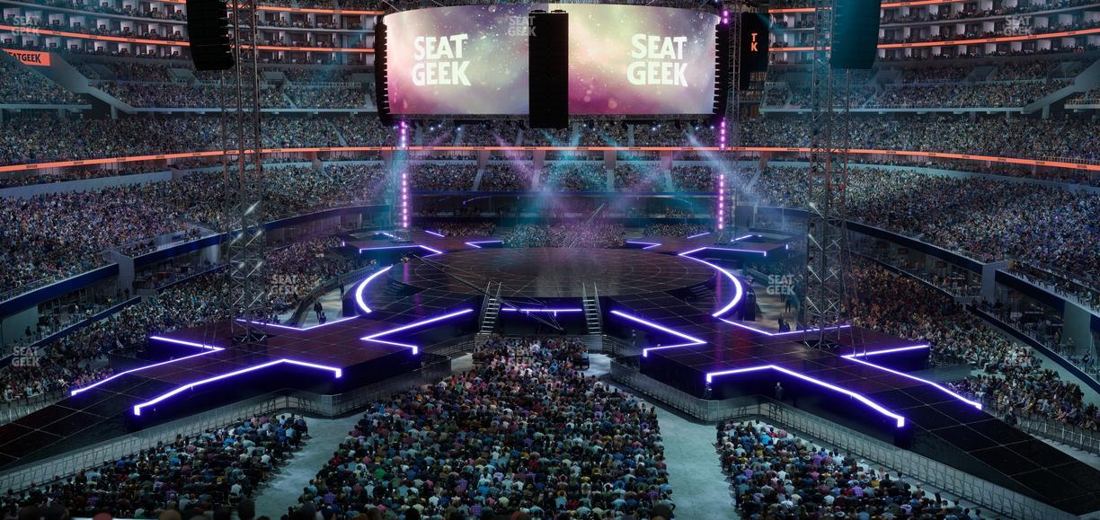 AT&T Stadium - Section 247 Seat View