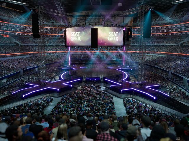 AT&T Stadium - Section 247 Seat View