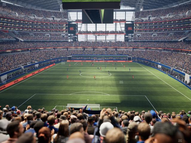 AT&T Stadium - Section 247 Seat View