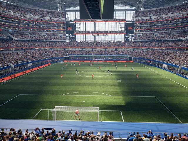 AT&T Stadium - Section 247 Seat View