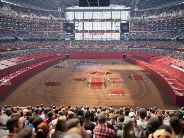 AT&T Stadium - Section 247 Seat View