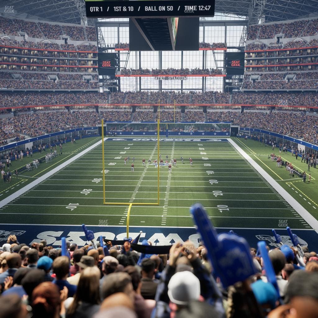 AT&T Stadium - Section 247 Seat View
